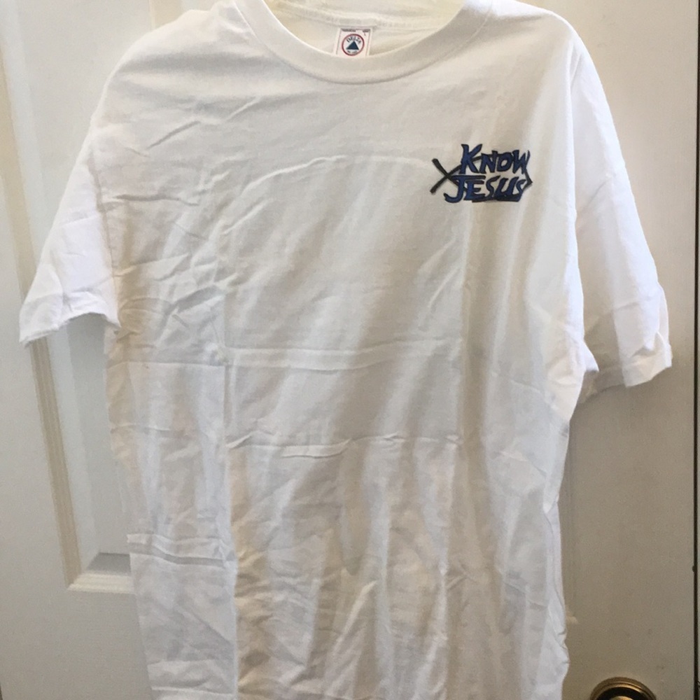 FINAL MARKDOWN UNISEX delta religious tee large
